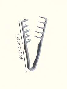 蓬松质感造型梳，抓握牢固 - 增加发根蓬松度，打造自然过渡，细齿设计，适用于所有发质（直发/波浪卷/卷发/螺旋卷），防滑设计，适合刘海、盘发、日常造型 - 沙龙和居家使用，发梳，质感造型梳 - A - 查看 11