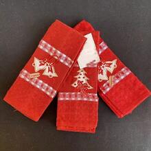 Hand Towels - Christmas Candle - View 8