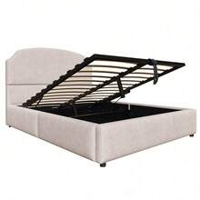 Bed Bases & Foundations - Beige + Upholstered + 140cm*200cm - View 9