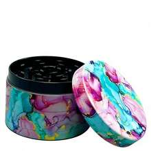 1pc 4-Layer Zinc Alloy Spice Grinder, 50mm - Ideal For Kitchen And Gifts, Spice Grinder - Multicolor - View 6