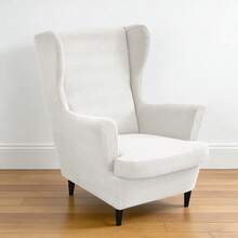 一套两件纯色玉米绒弹性全覆盖老虎图案长凳套 - 彩色 - 查看 24