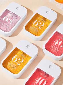 Portable Card-Shaped Spray Bottle, 45ml Capacity. With Fresh Floral Scent, Long-Lasting Fragrance, Can Be Refilled Anytime. Easy To Carry, A Universal Fresh Deodorizer. Suitable For Year-Round Travel Use, Mini Pocket Perfume. Long-Lasting Fragrance, Available In Three Different Scents. - A - View 2