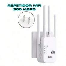 Repetidor Wifi Amplificador Señal 300mbps - Blanco - Ver 3