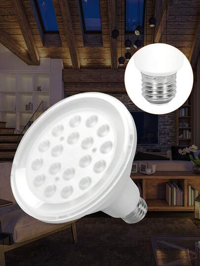 LED Light Bulb E27 Recessed Ceiling Downlight Bulbs AC100-277V Daylight 220V Indoor Spotlight Living Storage Room Kitchen Office Garage Study Warehouse Supermarket Chandelier SMD2835 Shop 110V Bedroom Candle Corn Lamp Safety No Flicker Eye Protection Home Decoration Lighting 8/12/18leds