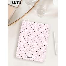 1pc Polka Dot Printed Tablet Protective Case, Compatible With Apple IPad 10.2" / IPad Pro 11" 2020/2021, IPad (A16) 11" 11th Gen 2025, IPad 9th/10th Gen, Apple Air 4th 10.9", Galaxy Tab S6 Lite 10.4", /, Anti-Drop, With Pencil Slot, Sleep/Wake Support, Romantic Gift For Friends And Family - 多色-6 - 查看 3