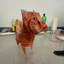 2026 New 20 Animal 3D Origami Model Kit - Student Creative Printable Handmade Paper Art (Cat/Dog/Pig Etc.), Desktop Pet Modeling Set, Cute Handmade Gift - Holiday Gift, Creative Surprise, Perfect Gift - Multicolor - View 3