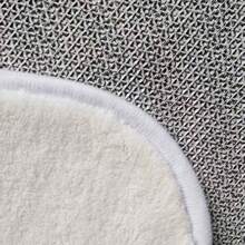 1pc Nordic Style Faux Wool Sunflower Floral Print 3-Piece Bathroom Set/Bath Mat/Non-Slip Rug, High-Quality Faux Wool Material, Soft, Comfortable, Non-Slip, Suitable For Bathroom, Toilet And Other Areas - Multicolor - View 4