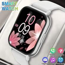 Reloj inteligente multifuncional unisex - Pantalla HD de 1.5", llamadas inalámbricas, control de cámara, ajuste de música, seguimiento de actividad física, fondo de pantalla personalizable | Compatible con teléfonos Android, alertas de llamadas y mensajes - Multicolor - Ver 19