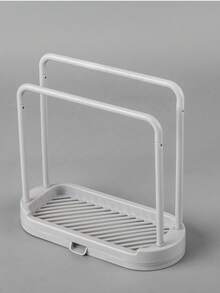 1pc Practical No-Drill Kitchen Countertop Rack, Dish Towel/Cloth Drying Rack, Sink & Stove Storage Organizer, New Year Gift - Multicolor - View 15