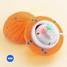 Smart Interactive Dog Balls Automatic Moving Ball For Medium And Large Dogs Motion Activated Rolling Rotating Bouncy Toy For Dog Enrichment Stimulation Aggressive Chewers Washable - trái cam - Xem 4