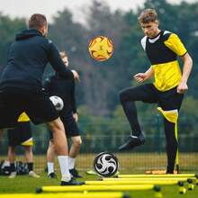 Superior Bronz Lunmon 6 Pcs Operation Christmas Soccer Ball Bulk With Pump Size 5/4/3 For Indoor Outdoor Sport Practice Competition Sport Training Accessories For School Supplies Youth Adults Gifts - Red Green Black Yellow Orange White - View 4