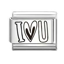 1件雕刻DIY意大利模块化手链，饰有动物、樱桃、爱心、星星元素，适合作为派对礼物送给朋友/情侣，适用于圣诞节、新年、万圣节、情人节，设计精美，不锈钢材质，本土制造，实用时尚，圣诞节和万圣节必备，沉稳的秋日色调，圣诞风格 - M286132 - 查看 23