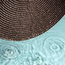 FunWheat Set Of 8 Round Woven Placemats For Dining Table Fabric Washable Non-Slip 38cm Brown 8pcs - Brown - View 3