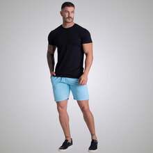 Kit Of 3 Men's Denim Twill Shorts, Premium Men's Bermuda Shorts - 白色/淺藍色/黑色 - 查看 6