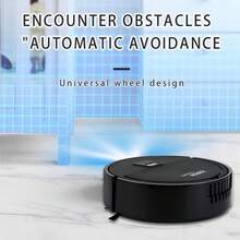 1000Pa Powerful Suction Electric Sweeping Robot, Automatic Cleaning Vacuum Cleaner For Home & Office Floors, Wet & Dry Dual-Use Floor Cleaning Machine - Multicolor - View 5
