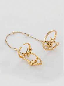 1 chiếc nhẫn hình trái tim bằng đồng cao cấp mới dành cho phụ nữ, thiết kế thời trang và sang trọng, có thể điều chỉnh độ mở cho ngày lễ tình nhân, mẹ, mẹ, ngày của mẹ, quà tặng - Nhiều màu - Xem 10