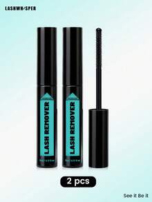 5支装睫毛卸妆液，簇状假睫毛胶水卸除剂，DIY睫毛卸妆液，温和舒缓的假睫毛眼部卸妆液，1支/2支装 - 黑色 - 查看 13