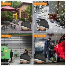 Protective Cover For Industrial Fans, Waterproof And Dustproof, Suitable For High-Speed, Belt-Driven Industrial Fans, Black - Black - View 6