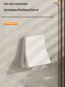 4个浴室毛巾夹，简约壁挂式洗面奶和牙膏收纳架，厨房抹布和手套整理架，时尚简约风格壁挂式橡胶手套挂钩，塑料材质 - 彩色 - 查看 7