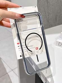 Ốp lưng điện thoại silicon từ tính chất lượng cao, phối màu, trong suốt, chống sốc, tương thích với iPhone 13/13 Pro/13 Pro Max, 14/14 Pro/14 Pro Max/14 Plus, 12/15 Pro/15 Pro Max, 16/16 Pro/16 Pro Max/16 Plus, 17/17 Pro Max, 11. Ốp bảo vệ điện thoại thông minh hình Apple dễ thương, quà tặng mùa xuân, lễ Phục sinh, sinh nhật, kỷ niệm. - màu đen - Xem 6