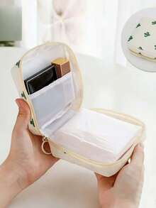 Sanitary Pad Storage Bag, Portable Makeup Lipstick Pouch, Waterproof Menstrual Pad Bag, Coin Purse, For Storing Sanitary Pads, Cosmetics, Suitable For Travel And Daily Use - Multicolor - View 13