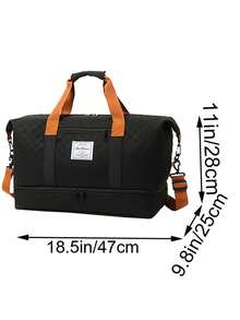 1 chiếc balo thời trang nam phối màu đen xám, chất lượng cao, thích hợp cho công sở và đi làm, đựng laptop dung tích lớn và chống thấm nước, quà tặng Valentine, túi du lịch. - Nhiều màu - Xem 4