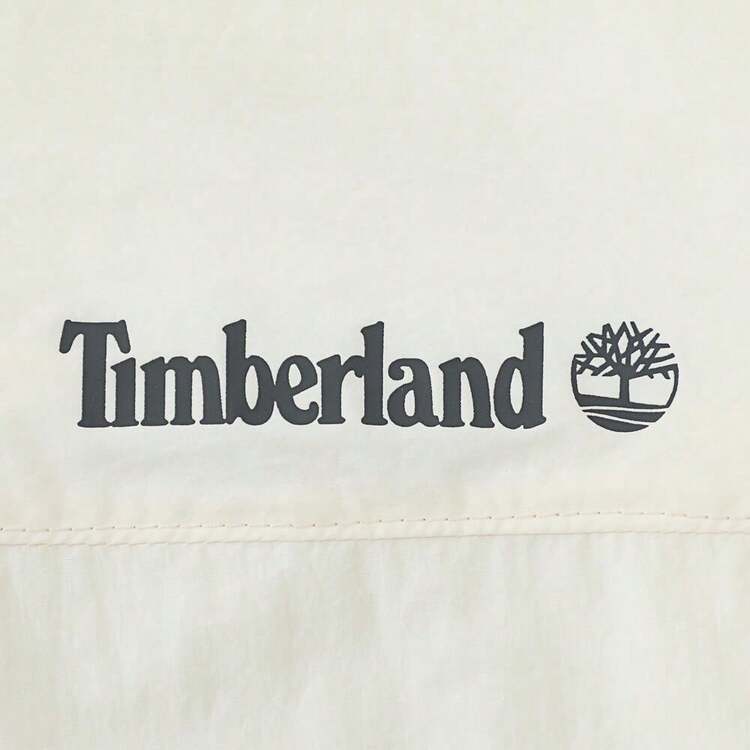 Timberland 男士 AF 防风防紫外线 DWR 夹克，梭织夹克，无帽 A6AKK-CM9 - 白色 - 查看 4