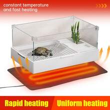 USB Pet Heating Pad Water Resistant Reptile Incubator Heating Pad Three Adjustable Temperatures Leather Winter Warm Waterproof - L - View 8