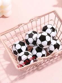 1 Set 1pc European Cup Football Shaped Pencil Sharpener, Pencil Sharpener, Pencil Eraser, Student Notebook Pencil Eraser Tool, Office & School Supplies, Cute Single Hole Plastic Pencil Sharpener, Stainless Steel Blade, Student Stationery Gift, Pencil Sharpener - Quick And Sharp - Multicolor - View 9