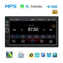 1Din 7" Retractable Screen HD Car MP5 Player BT Car Radio Supports FM BT USB Phone Mirror-Link - A - Xem 9