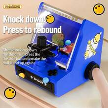 3 In 1 Desktop Marble Shooting Game, Interactive Parent-Child Toy, Compact & Portable, Best Gift - Multicolor - View 2