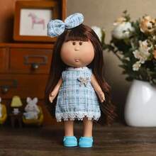 24厘米土豆娃娃米娅服装，西班牙陶瓷人偶娃娃套装，收藏娃娃换装配件礼品 - 彩色 - 查看 3