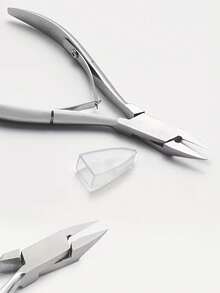 Straight Edge Stainless Steel Nail Clipper | Classic Manicure & Pedicure Tool, Anti-Ingrown Design, Ideal For Salons And Home Use - Multicolor - View 3