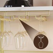 Armario de Bar de Vino Moderno de 36 Pulgadas con Puerta de Malla - Estante de Vidrio Ajustable y Estantes Extraíbles para Almacenar Licores, Armario de Bar Libre para Cocina y Comedor - Oro - con luces - Ver 4