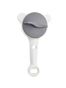 Abrelatas ajustable, diseño antideslizante para tapas difíciles | Abrebotellas con mango cómodo | Herramienta de cocina para personas mayores y con poca fuerza en las manos | Abre latas, botellas y tarros fácilmente - Multicolor - Ver 11