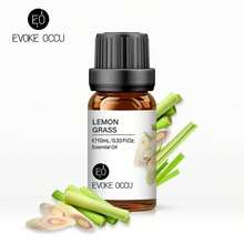 EVOKE OCCU 清爽柠檬草精油，纯天然植物精油，适用于DIY蜡烛、肥皂、洗发水、家居香氛扩香器、沐浴 - 100毫升/30毫升/10毫升 - lemongrass - 查看 7
