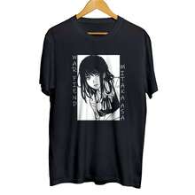 T-Shirts Distro Anime ASA MITAKA - CHAINSAN SAW 100% Cotton Combed 30s - Black 1 - View 2