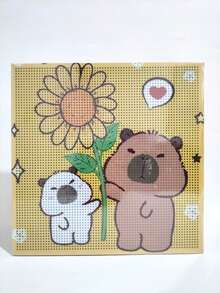 Kids Paint-By-Number Kits - 向日葵黃 - 查看 1