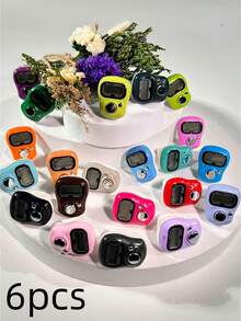 Multi-Color Ring-Shaped Counter For Ramadan, High-Definition Digital Display With One-Key Reset, Ramadan Recitation Prayer Tally Counter, Islamic Ramadan Prayer Counting Device - Multicolor - View 27