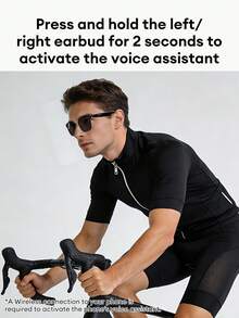 Kính Bluetooth Lenovo GS106 kiểu cổ điển, Bluetooth 6.0, thiết kế mở, thời lượng pin dài, điều khiển cảm ứng nhạy, nhẹ và thoải mái khi đeo, phù hợp cho hoạt động ngoài trời, văn phòng, lái xe, phối đồ thời trang, tương thích với điện thoại thông minh, là một ý tưởng quà tặng tuyệt vời. - màu đen - Xem 9