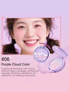 Essence Heart-Shaped Powder Blush / Essence Blush Crush! #06 Purple Cloud - 4.5g - 06 Purple Cloud - View 1
