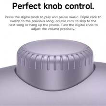 [BeatBay]MAXPRO5 High-End Over-Ear Headphones, Detachable Magnetic Ear Cups, Bluetooth Function, Ultra-High Sound Quality Full-Package Headphones, Including Headphone Cases And C-Shaped Charging Cables - 白色 - 查看 5