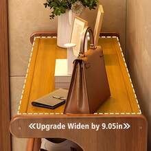 Senmeo 4/5/6-Tier Natural Wood Color Wooden Shoe Rack - Multi-Layer Freestanding Shoe Storage Organizer With Wood Grain Finish, Stackable Shoe Shelves For Entryway, Closet, Hallway, Mudroom, And Front Door, Space-Saving Narrow Shoe Organizer Fits 15-24 Pairs Of Shoes, Easy Assembly Home Storage Supplies For Renters​ - 5 lớp 70 màu nâu - Xem 10