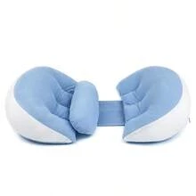 Ergonomic U-Shaped Pregnancy Pillow - Side Sleeper Maternity Support Cushion With Lumbar Protection, Provides Comfort For Abdomen And Back - Baby Blue - View 10