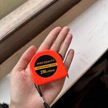 2m Measuring Tape, Yellow Dual Scale Metric & Inch Blade, Compact Retractable Tape Measure, Red Or Yellow Case Options For Home & DIY Use - 2-meter Measuring Tape - View 2