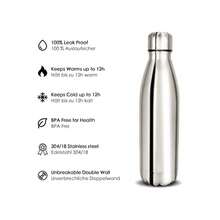 OISE ART STORE Borraccia Sportiva 750 Ml Acciaio Inox Doppia Parete Per Sport Scuola Ufficio - - Multicolore - Visualizzare 2