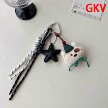 1 Piece New Fashionable Cartoon Cute Animal Keychain Pendant, Bag Ornament, Keychain Charm, Backpack Charm, Small Gift - Multicolor - View 12