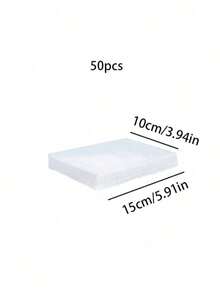 50pcs Transparent Vacuum Bags, Matte Finish Sealed Bags, Plastic Packaging Bags, Vacuum Compression Fresh Keeping Bags - Multicolor - View 9