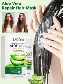 20片装芦荟发膜 - 一次使用即可滋养、柔顺、亮泽秀发，是扁塌头发洗后必备佳品 - 彩色 - 查看 1