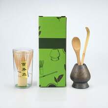 4pcs Matcha Whisk Set - Bamboo Matcha Whisk, Tea Strainer, Scoop, Spoon, Sifter, Whisk Holder, Perfect Matcha Starter Kit For Matcha Tea Ceremony - Multicolor - View 10